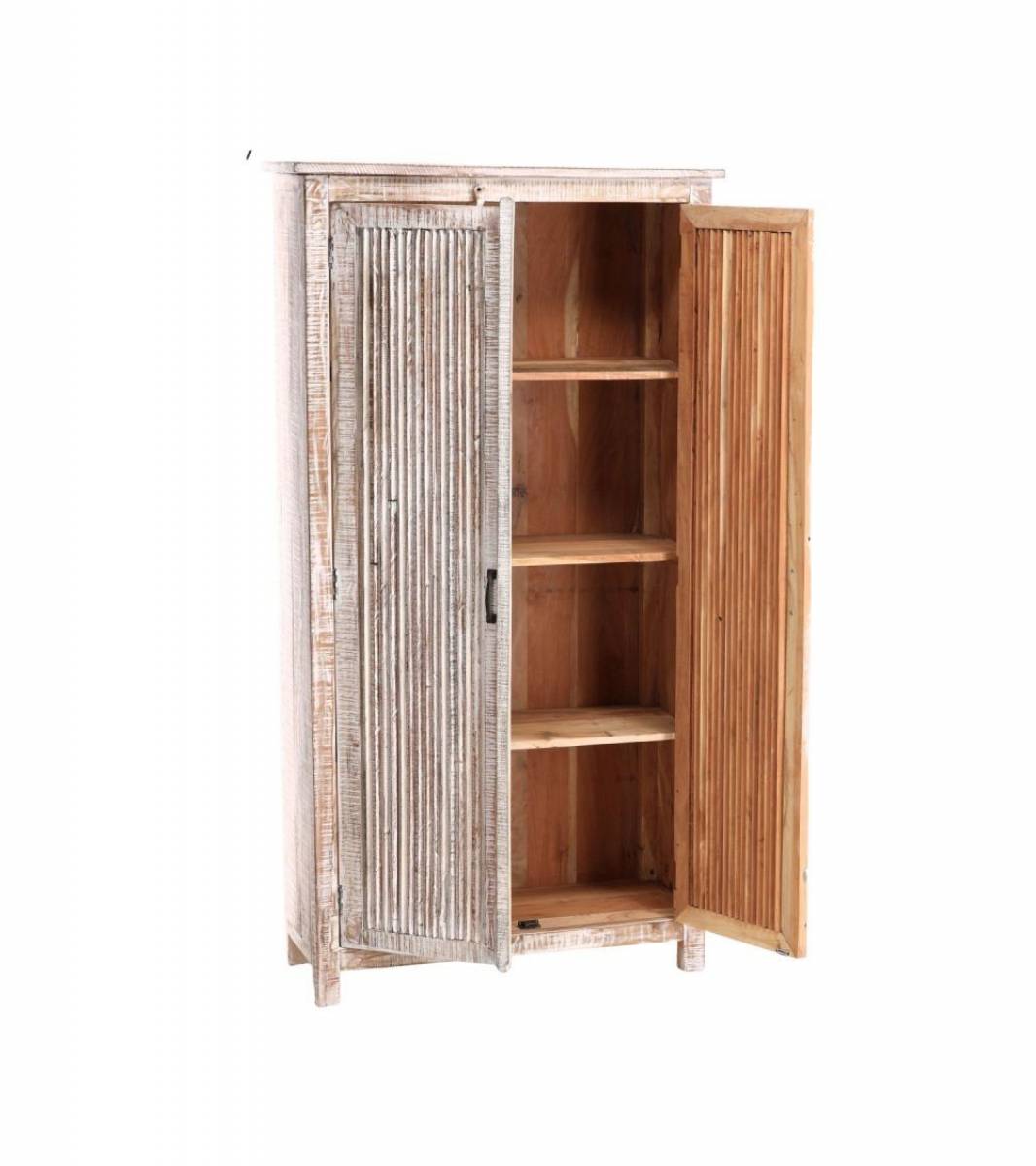 Vente armoire blanchie bois recyclé sur Toulon Proche Sanary