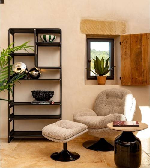 Achat Etagère Dallas Noir